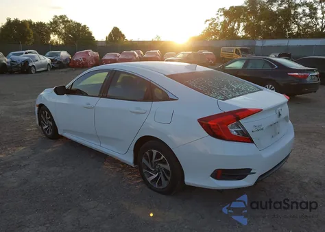 2017 Honda Civic Ex from USA, damaged, VIN 19XFC2F75HE201431